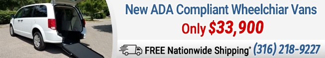 ADA Compliant Wheelchair Vans Only $33,900
