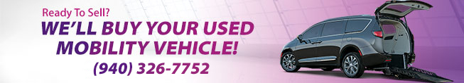 We want to buy your used mobility vehicle!