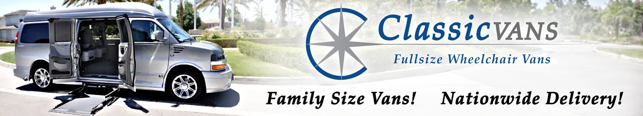 Fullsize Wheelchair Vans from Classic Vans of California