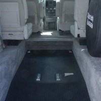 lowred floor rear entry dodge hanicap van by triple s mobility