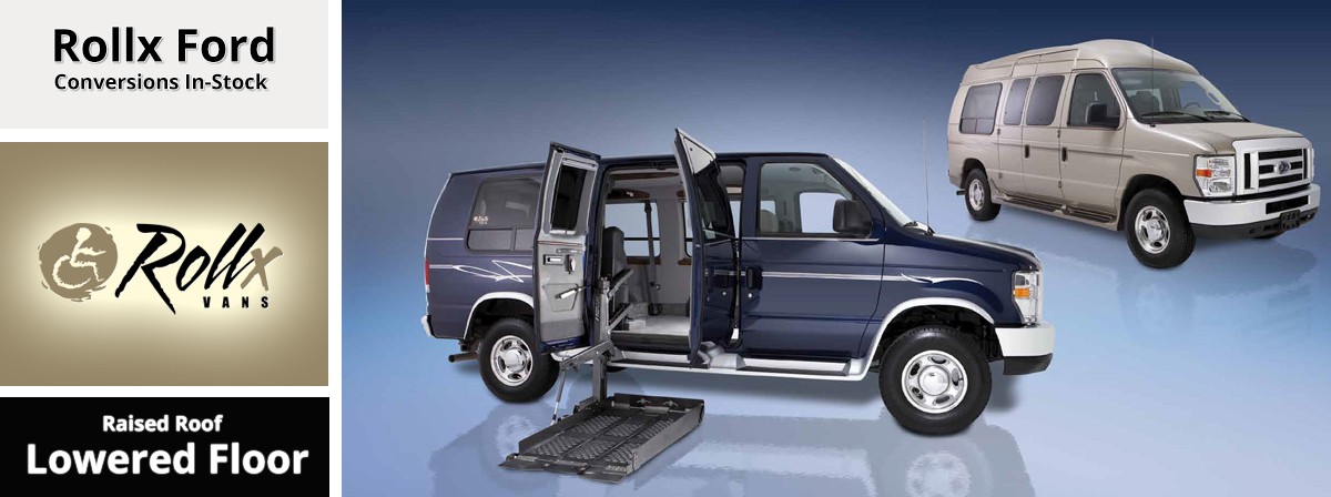 Ford wheelchair accessible vans from Rollx