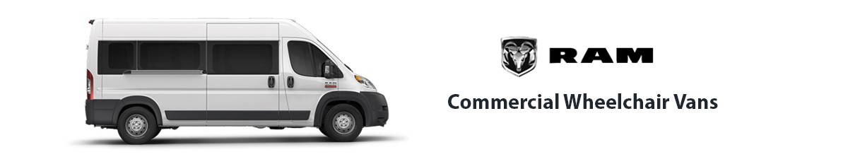 ram promaster commercial wheelchair vans