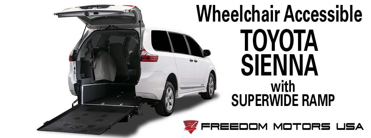 Wheelchair Accessible Toyota Sienna Banner 1 of 1