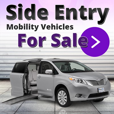 View All Side Entry Wheelchair Vans For Sale.