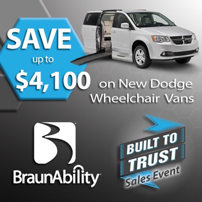 BraunAbility Built To Trust Sales Event