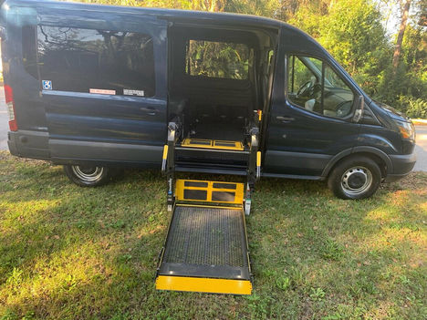 Used Wheelchair Van For Sale: 2017 Ford Transit Cargo Cargo Van Wheelchair Accessible Van For Sale with a  on it. VIN: 1FTBW2CM3HKA62414