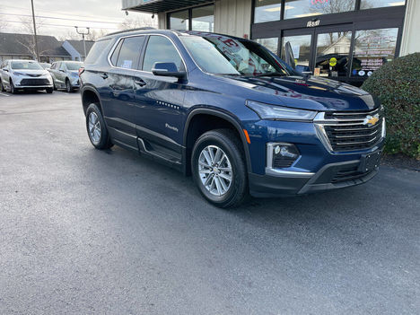 New Wheelchair Van For Sale: 2022 Chevrolet Traverse LT Wheelchair Accessible Van For Sale with a  on it. VIN: 1GNERGKW5NJ177433