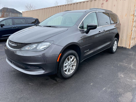 Used Wheelchair Van For Sale: 2021 Chrysler Voyager LX Wheelchair Accessible Van For Sale with a  on it. VIN: 2C4RC1DGXMR538292