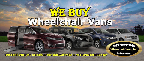 Used Wheelchair Van For Sale: 2010 Toyota Sienna LE Wheelchair Accessible Van For Sale with a  on it. VIN: WeBuyWheelchairVans