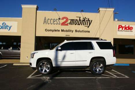 New Wheelchair Van For Sale: 2016 Gmc Yukon L Wheelchair Accessible Van For Sale with a  on it. VIN: 1GKS2CKJ1GR436750