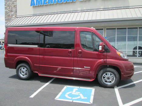New Wheelchair Van For Sale: 2021 Ram Promaster Low Roof Wheelchair Accessible Van For Sale with a TEMPEST Pro-Master Tempest X on it. VIN: 3C6LRVAG2ME543155