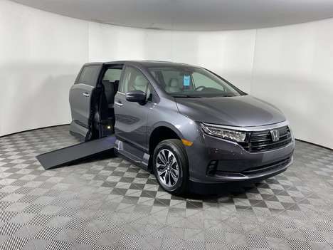 New Wheelchair Van For Sale: 2023 Honda Odyssey EX-L Wheelchair Accessible Van For Sale with a VMI Northstar on it. VIN: 5FNRL6H60PB031500