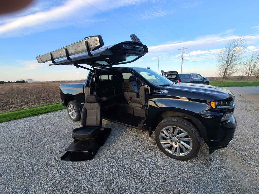 Used Wheelchair Van For Sale: 2019 Chevrolet Silverado High Country Wheelchair Accessible Van For Sale with a  on it. VIN: 3416