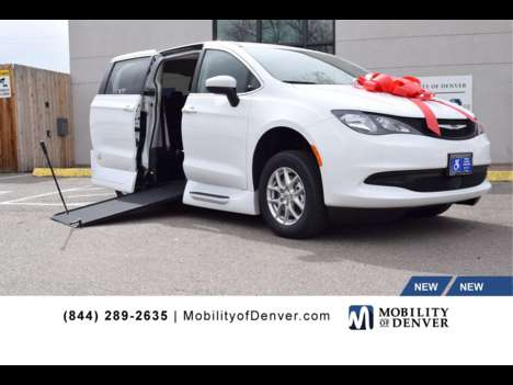 New Wheelchair Van For Sale: 2022 Chrysler Voyager LX Wheelchair Accessible Van For Sale with a VMI NorthStar E Manual In-Floor Side Entry on it. VIN: 2C4RC1CG9NR155009
