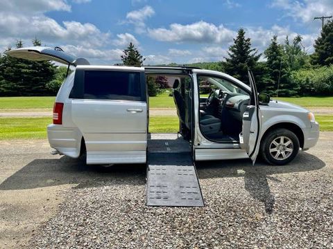 Used Wheelchair Van For Sale: 2008 Chrysler Town & Country Touring Wheelchair Accessible Van For Sale with a Rollx Vans - Rollx Fold Out Chrysler on it. VIN: 2A8HR54P08R816102