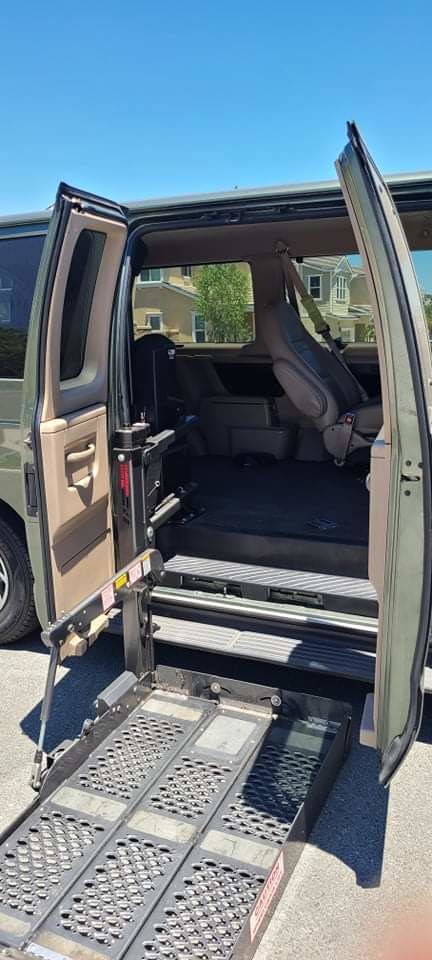 Used Wheelchair Van For Sale: 2002 Ford E-150 LT Wheelchair Accessible Van For Sale with a  on it. VIN: 1FMRE11L02HA76079