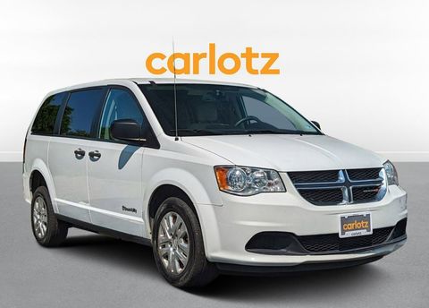 Used Wheelchair Van For Sale: 2019 Dodge Caravan SE Wheelchair Accessible Van For Sale with a BraunAbility - Dodge Manual Rear Entry on it. VIN: 2C7WDGBG7KR801098