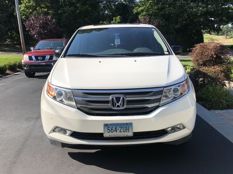 Used Wheelchair Van For Sale: 2013 Honda Odyssey  Wheelchair Accessible Van For Sale with a Non Branded - Full Size Van Conversion on it. VIN: 5fnrl5h92db029487