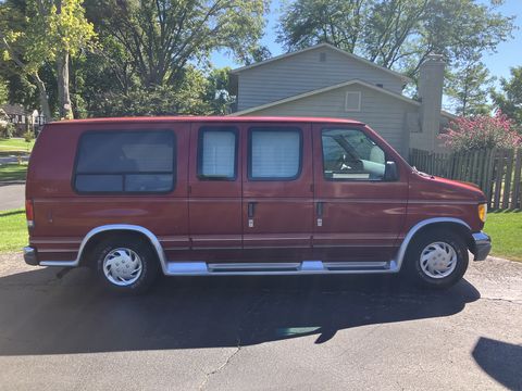 Used Wheelchair Van For Sale: 1998 Ford E-150 XL Wheelchair Accessible Van For Sale with a Non Branded - Full Size Van Conversion on it. VIN: 1FDEE1423VHB67143