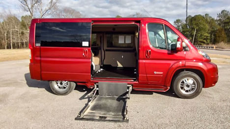 Used Wheelchair Van For Sale: 2021 Ram Promaster S Wheelchair Accessible Van For Sale with a TEMPEST Pro-Master Tempest X on it. VIN: 3C6LRVAG4ME515213