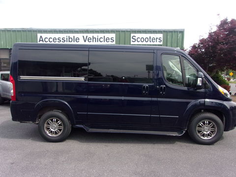 Used Wheelchair Van For Sale: 2018 Dodge Ram  Wheelchair Accessible Van For Sale with a TEMPEST Pro-Master - Tempest X on it. VIN: 3C6TRVAG6JE151114
