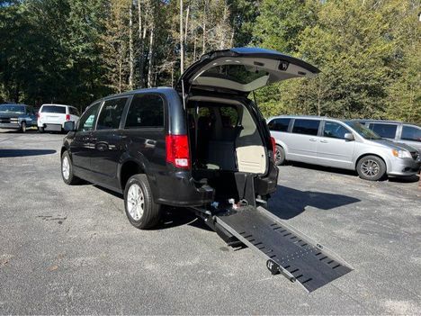 New Wheelchair Van For Sale: 2019 Dodge Grand Caravan SXT Wheelchair Accessible Van For Sale with a  on it. VIN: 2C4RDGCG1KR726200