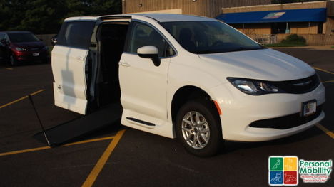 New Wheelchair Van For Sale: 2022 Chrysler Pacifica Touring Wheelchair Accessible Van For Sale with a VMI Dodge Northstar E on it. VIN: 2C4RC1CGXNR163426
