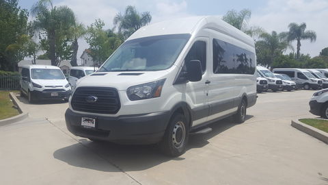 New Wheelchair Van For Sale: 2023 Ford T-350 EL Wheelchair Accessible Van For Sale with a Sunset Vans Inc - FORD TRANSIT 148WB on it. VIN: 1FTBF4X8XPKA36576