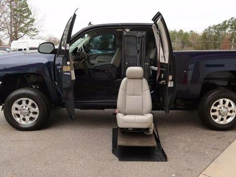 Used Wheelchair Van For Sale: 2011 Chevrolet Silverado LTZ Wheelchair Accessible Van For Sale with a  on it. VIN: 1GC2CYCG9BZ102273