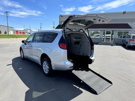 Used Wheelchair Van For Sale: 2023 Chrysler Voyager LX 4dr Mini Van Wheelchair Accessible Van For Sale with a  on it. VIN: 2C4RC1CG9PR549189