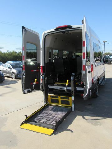 Used Wheelchair Van For Sale: 2023 Ford T-350 XL w/High Roof Van 3D Wheelchair Accessible Van For Sale with a  on it. VIN: 1FDAX2X89PKA41504