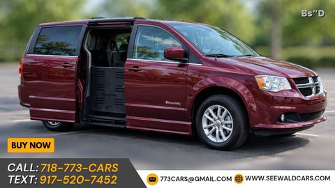 Used Wheelchair Van For Sale: 2019 Dodge Caravan SXT Wheelchair Accessible Van For Sale with a  on it. VIN: 2C4RDGCG3KR771923