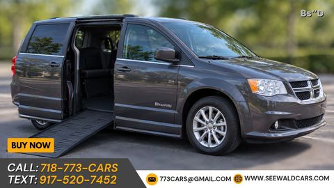 Used Wheelchair Van For Sale: 2019 Dodge Caravan SXT Wheelchair Accessible Van For Sale with a  on it. VIN: 2C4RDGCG6KR562597