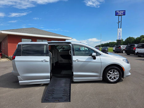 Used Wheelchair Van For Sale: 2023 Chrysler Voyager LX 4dr Mini Van Wheelchair Accessible Van For Sale with a  on it. VIN: 2C4RC1CG0PR629206