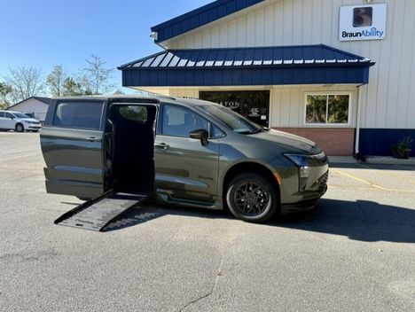 New Wheelchair Van For Sale: 2027 Chrysler Pacifica Select Sport Wheelchair Accessible Van For Sale with a  on it. VIN: 2C4RC1BGXVR613612