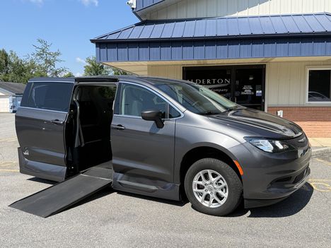 Used Wheelchair Van For Sale: 2022 Chrysler Voyager LX Wheelchair Accessible Van For Sale with a  on it. VIN: 2C4RC1CG2NR135474