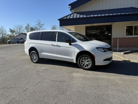 New Wheelchair Van For Sale: 2027 Chrysler Pacifica LX Wheelchair Accessible Van For Sale with a  on it. VIN: 2C4RC1CG6VR564925