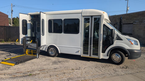 Used Wheelchair Van For Sale: 2019 Ford Transit  Wheelchair Accessible Van For Sale with a  on it. VIN: 1FDES6PMXKKA21680