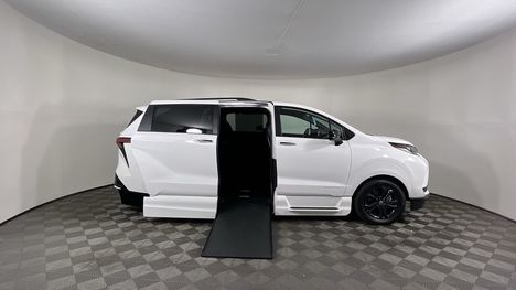 New Wheelchair Van For Sale: 2026 Toyota Sienna XSE 7 Passenger AWD 4dr Mini Van Wheelchair Accessible Van For Sale with a VMI - Toyota Sienna Hybrid - AWD on it. VIN: 5TDXSKFC9TS237089