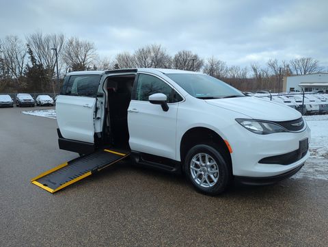 Used Wheelchair Van For Sale: 2023 Chrysler Voyager LX 4dr Mini Van Wheelchair Accessible Van For Sale with a  on it. VIN: 2C4RC1CG3PR583399