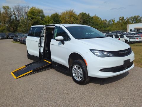 Used Wheelchair Van For Sale: 2023 Chrysler Voyager LX 4dr Mini Van Wheelchair Accessible Van For Sale with a  on it. VIN: 2C4RC1CGXPR517027