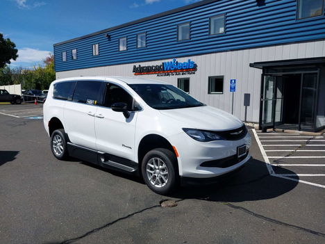 New Wheelchair Van For Sale: 2026 Chrysler Voyager LX Wheelchair Accessible Van For Sale with a  on it. VIN: 2C4RC1CG0TR232556