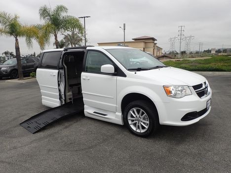 Used Wheelchair Van For Sale: 2016 Dodge Grand Caravan SXT - Minivan Wheelchair Accessible Van For Sale with a BraunAbility Dodge Entervan XT on it. VIN: 2C4RDGCG4GR368632