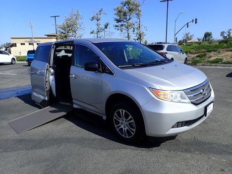 Used Wheelchair Van For Sale: 2012 Honda Odyssey EX - Minivan Wheelchair Accessible Van For Sale with a VMI Honda Northstar on it. VIN: 5FNRL5H40CB038367