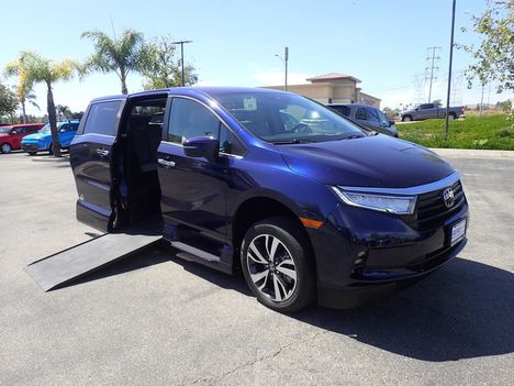 Used Wheelchair Van For Sale: 2023 Honda Odyssey Touring - Minivan Wheelchair Accessible Van For Sale with a VMI Honda Northstar on it. VIN: 5FNRL6H84PB040010