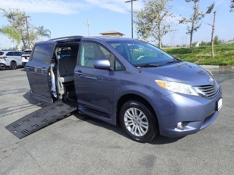 Used Wheelchair Van For Sale: 2014 Toyota Sienna XLE  - Minivan Wheelchair Accessible Van For Sale with a BraunAbility Toyota Rampvan XT on it. VIN: 5TDYK3DC2ES421077