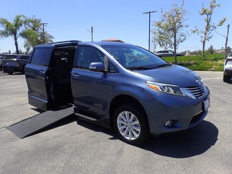 Used Wheelchair Van For Sale: 2016 Toyota Sienna Limited  - Minivan Wheelchair Accessible Van For Sale with a VMI Toyota NorthstarAccess360 on it. VIN: 5TDYK3DC5GS695537