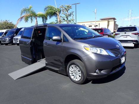 Used Wheelchair Van For Sale: 2017 Toyota Sienna XLE  - Minivan Wheelchair Accessible Van For Sale with a VMI Toyota NorthstarAccess360 on it. VIN: 5TDYZ3DC0HS826533