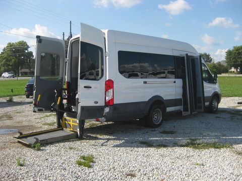 Used Wheelchair Van For Sale: 2017 Ford Transit High Roof Wheelchair Accessible Van For Sale with a Non Branded - Full Size Van Conversion on it. VIN: 1FBVU4XM5HKA90664