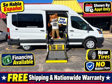 Used Wheelchair Van For Sale: 2017 Ford Transit Wagon 350 XL High Roof Wheelchair Accessible Van For Sale with a Non Branded Full Size Van Conversion on it. VIN: 1FDZX2XM6HKB32909